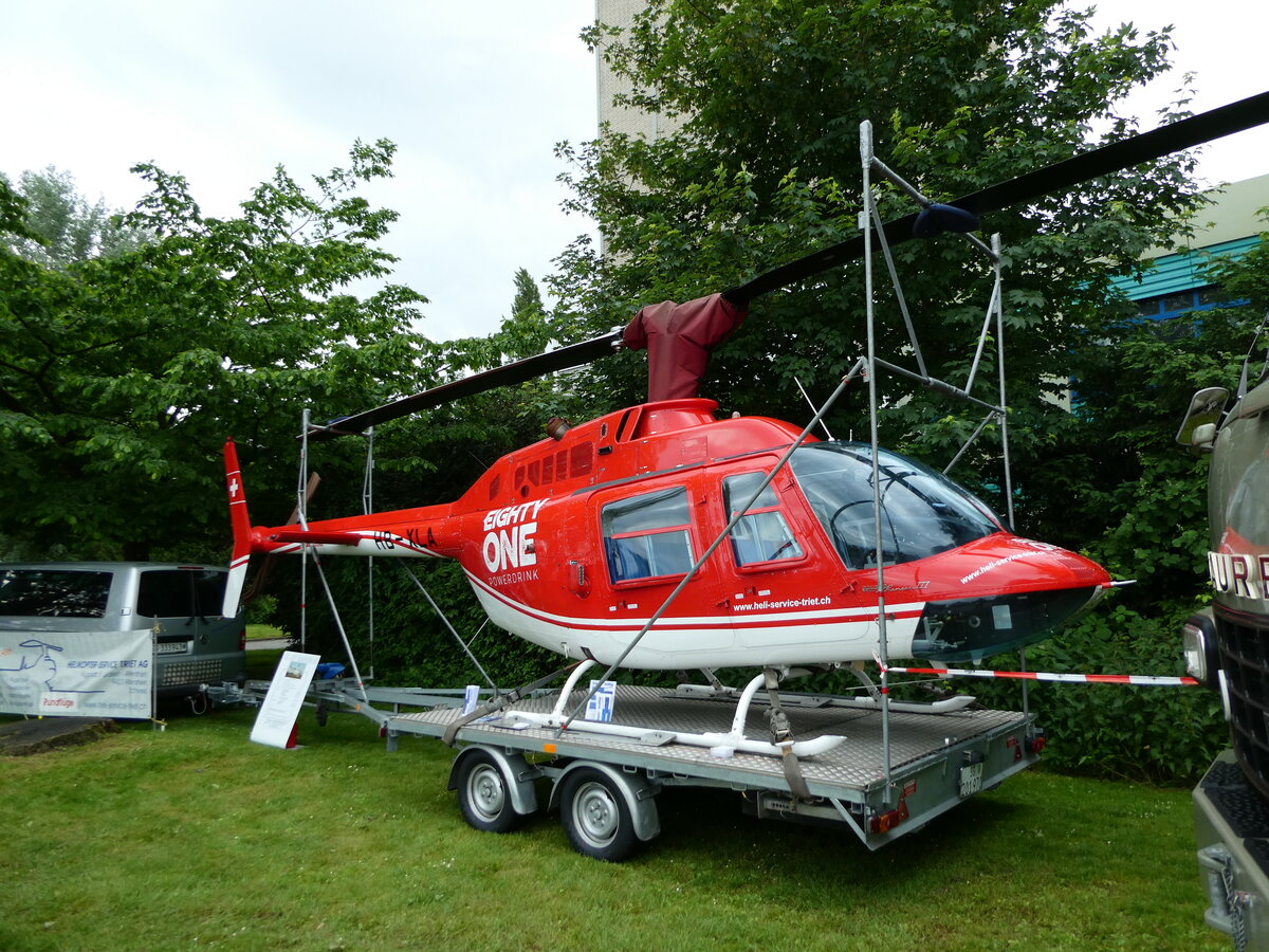 (235'876) - Heli-Service-Triet, Thal - HB-XLA - am 21. Mai 2022 in Arbon, Arbon Classics