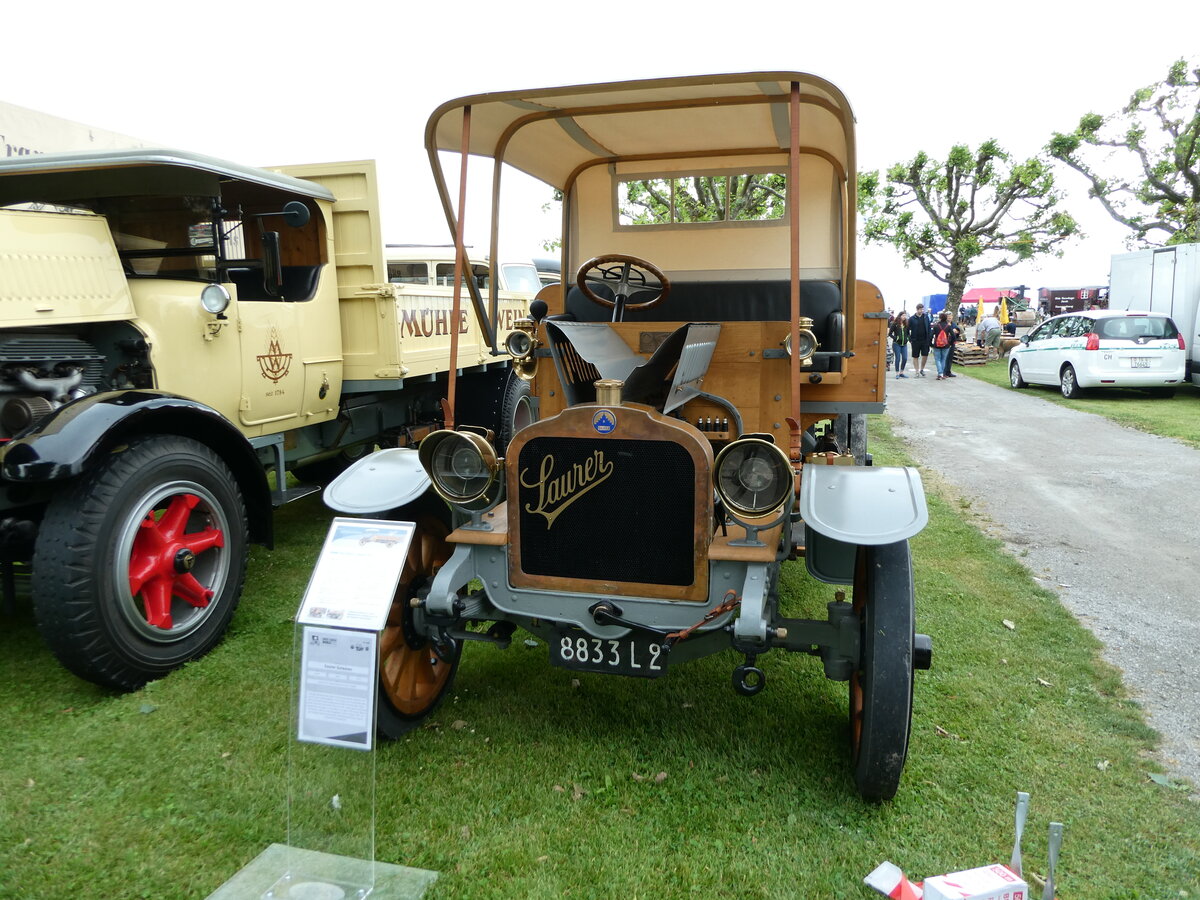 (235'882) - Zanotta, St. Gallen - 8833 L 2 - Saurer am 21. Mai 2022 in Arbon, Arbon Classics