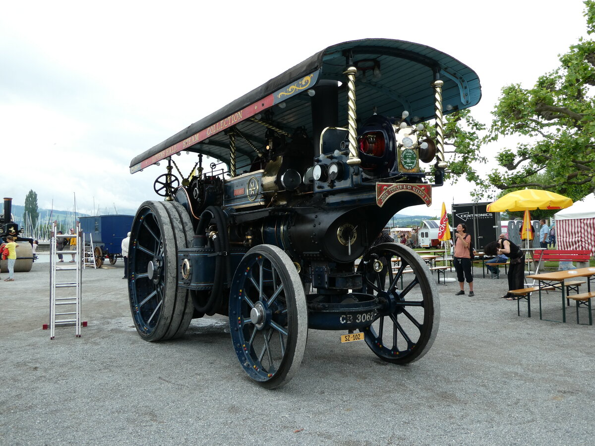 (235'885) - Dampfwalze - SZ 102 - am 21. Mai 2022 in Arbon, Arbon Classics