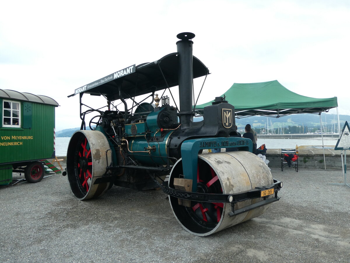 (235'889) - Dampfwalze - SG 265 - am 21. Mai 2022 in Arbon, Arbon Classics