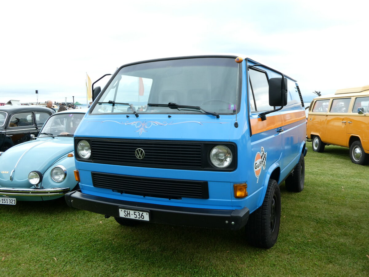 (235'919) - VW-Bus - SH 536 - am 21. Mai 2022 in Arbon, Arbon Classics