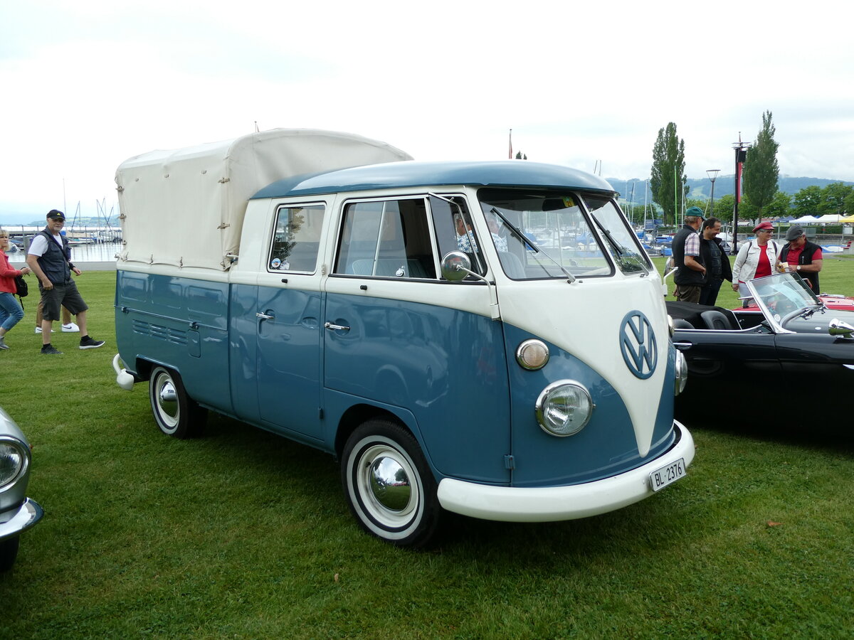 (235'946) - VW-Doppelkabine - BL 2376 - am 21. Mai 2022 in Arbon, Arbon Classics