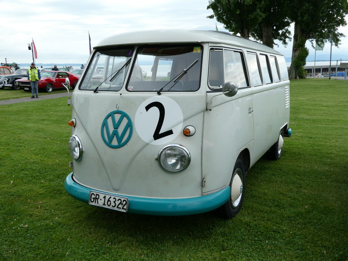 (235'947) - VW-Bus - GR 16'322 - am 21. Mai 2022 in Arbon, Arbon Classics