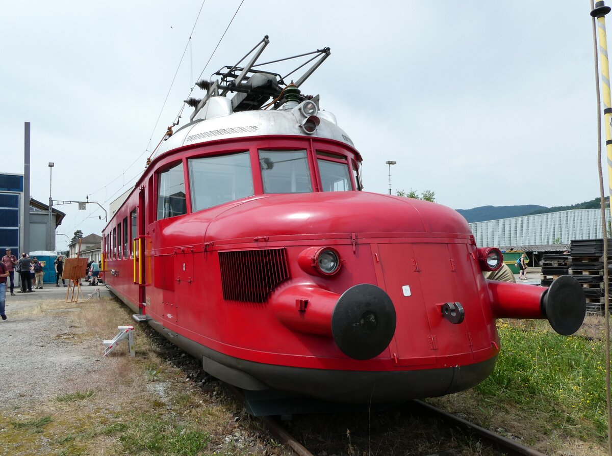 (236'158) - SBB-Roter Pfeil - Nr. 1001 - am 22. Mai 2022 in Olten, Industriewerk