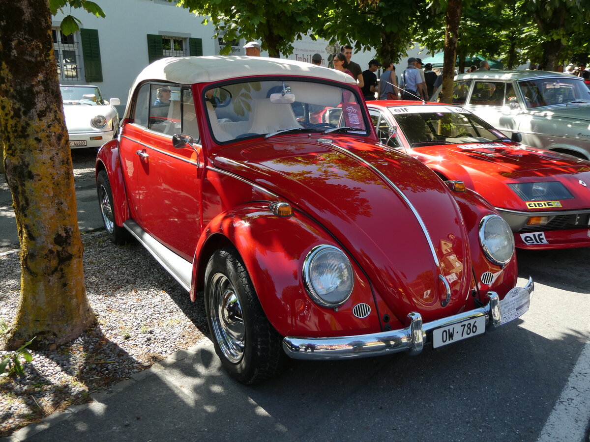 (236'563) - VW-K�fer - OW 786 - am 4. Juni 2022 in Sarnen, OiO