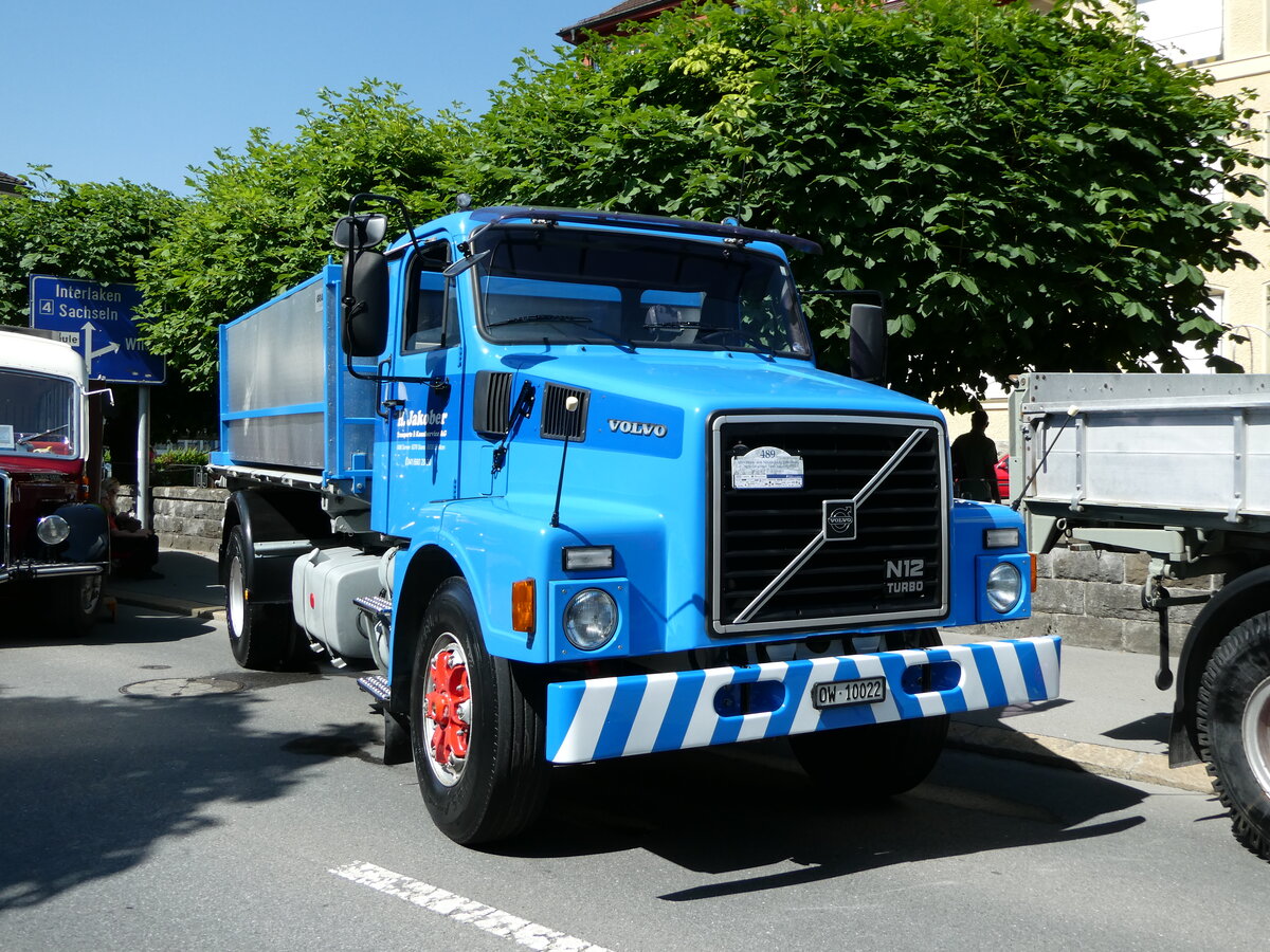 (236'569) - Jakober, Sarnen - OW 10'022 - Volvo am 4. Juni 2022 in Sarnen, OiO