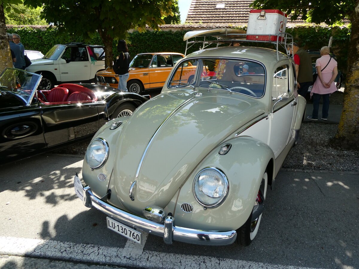 (236'590) - VW-K�fer - LU 130'760 - am 4. Juni 2022 in Sarnen, OiO