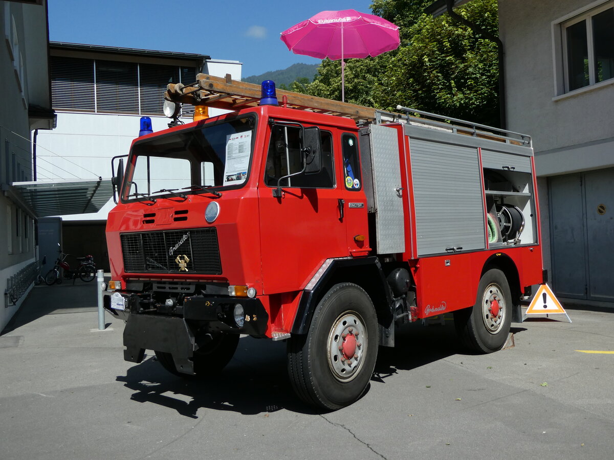 (236'599) - Saurer-OM - Nr. 36 - am 4. Juni 2022 in Sarnen, OiO