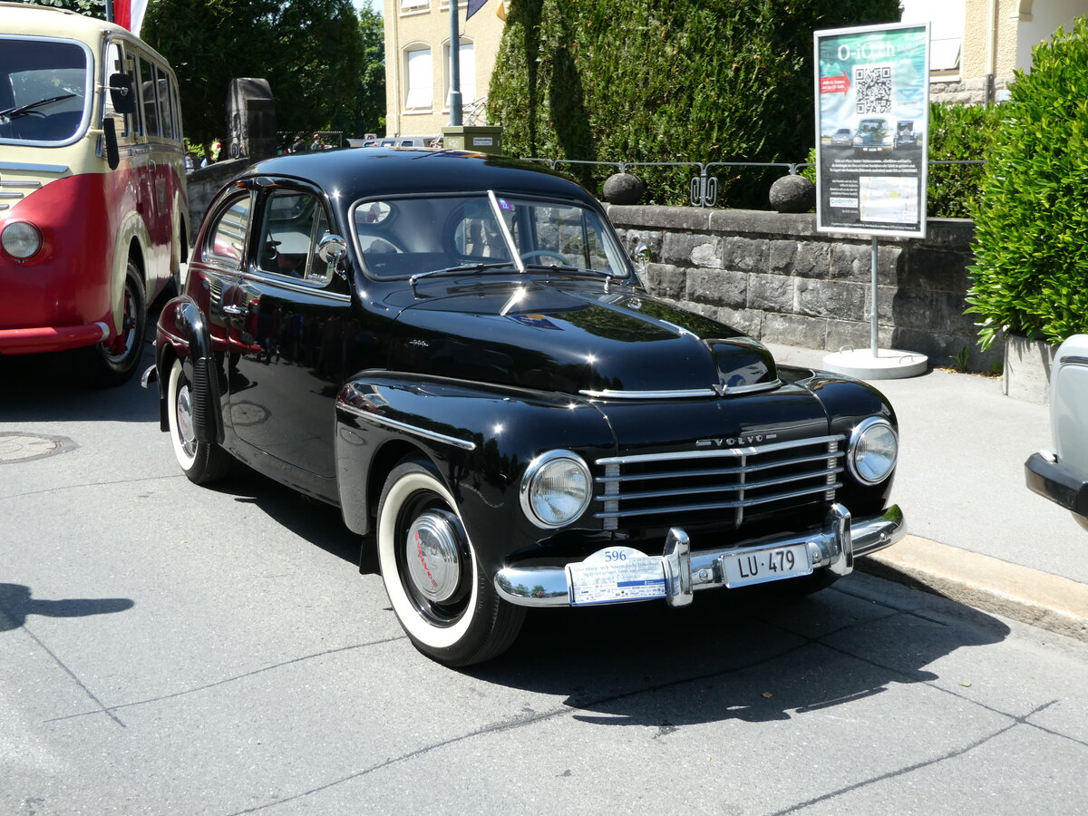 (236'667) - Volvo - LU 479 - am 4. Juni 2022 in Sarnen, OiO