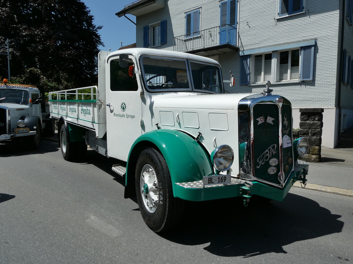 (236'682) - Mineralquelle, Eptingen - BL 169 - FBW am 4. Juni 2022 in Sarnen, OiO