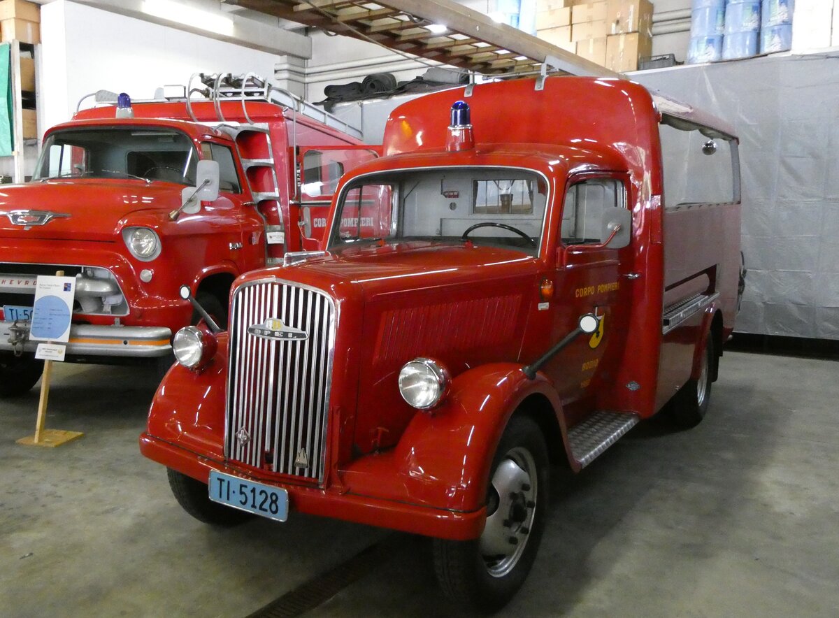 (237'057) - Corpo Pompieri, Bodio - TI 5128 - Opel am 12. Juni 2022 in Faido, Garage Barenco