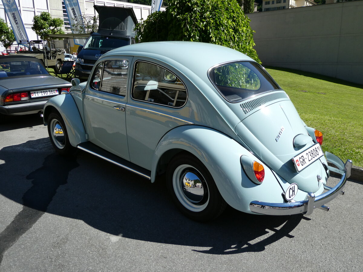 (237'066) - VW-K�fer - GR 23'808 - am 12. Juni 2022 in Faido, Garage Barenco