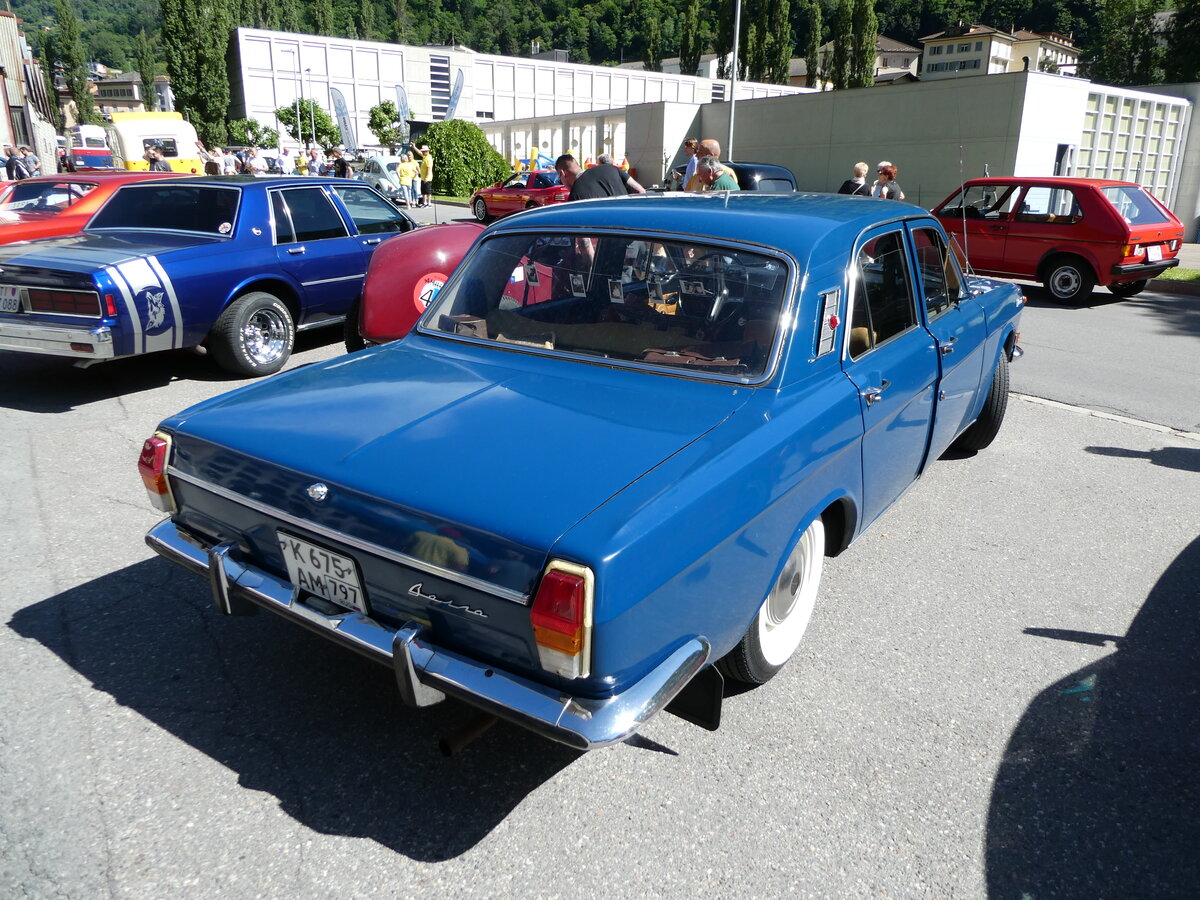 (237'087) - GAZ-Wolga - K 675 AM - am 12. Juni 2022 in Faido, Garage Barenco