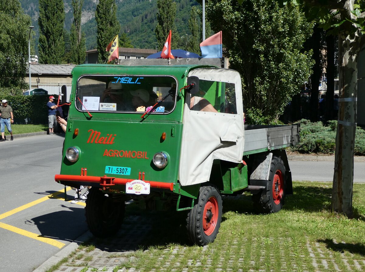 (237'119) - Meili - TI 5307 - am 12. Juni 2022 in Faido, Garage Barenco