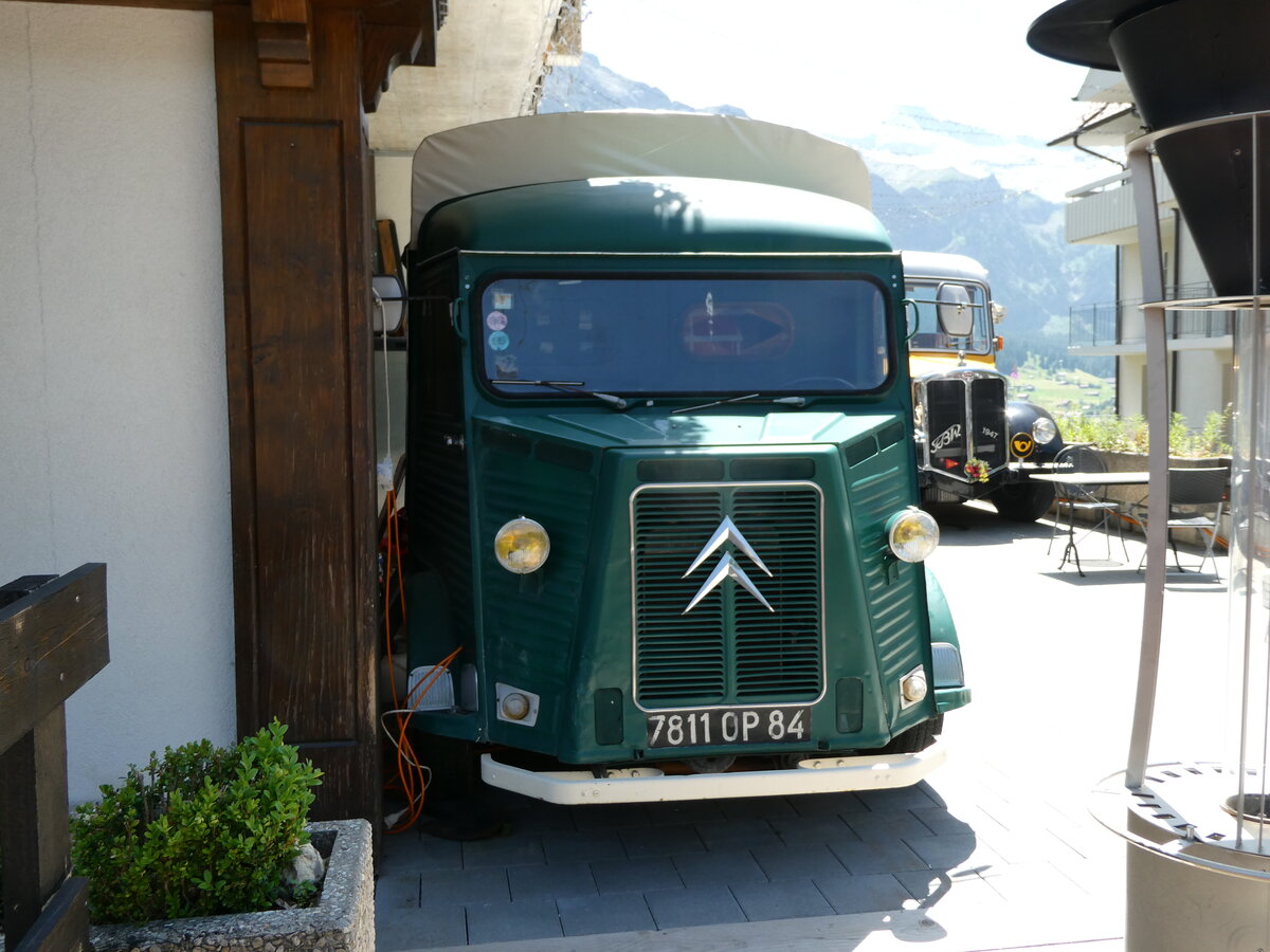 (237'287) - Francois, Avignon - 7811 QP 84 - Citro�n am 19. Juni 2022 in Adelboden, Hotel Beau Site