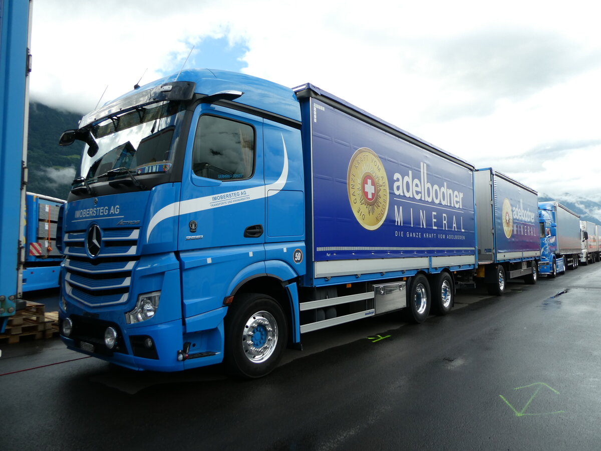 (237'442) - Imobersteg, Frutigen - BE 171'764 - Mercedes am 24. Juni 2022 in Interlaken, Flugplatz