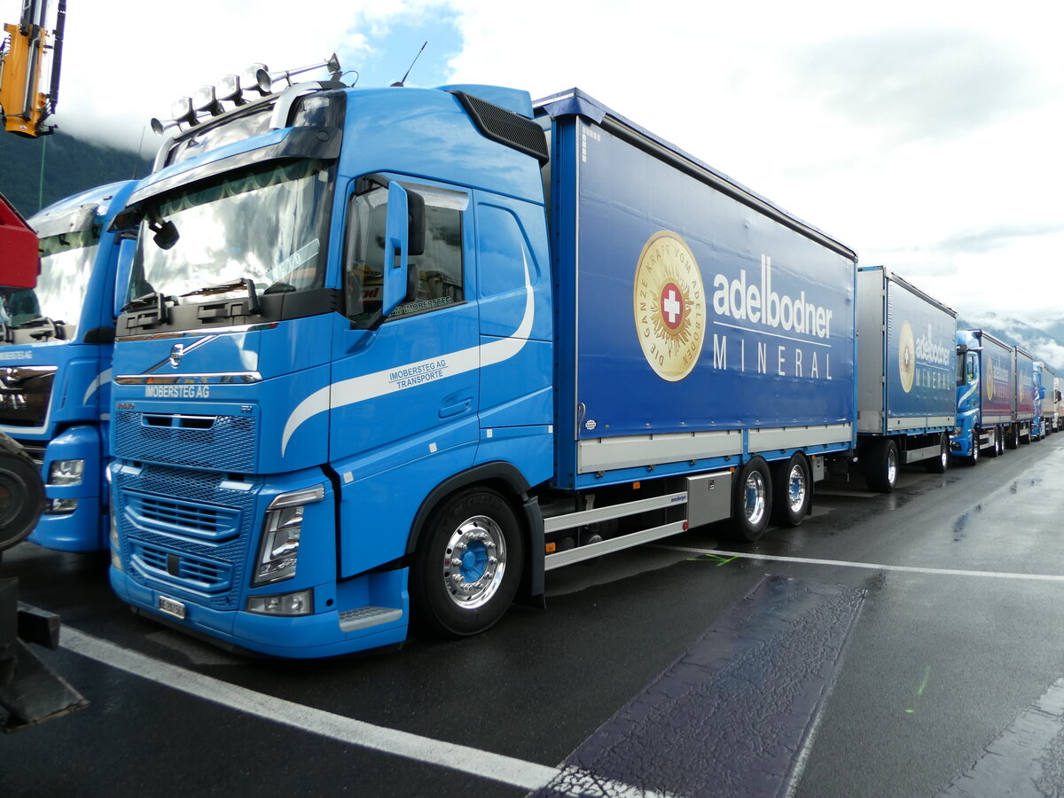 (237'443) - Imobersteg, Frutigen - BE 287'567 - Volvo am 24. Juni 2022 in Interlaken, Flugplatz