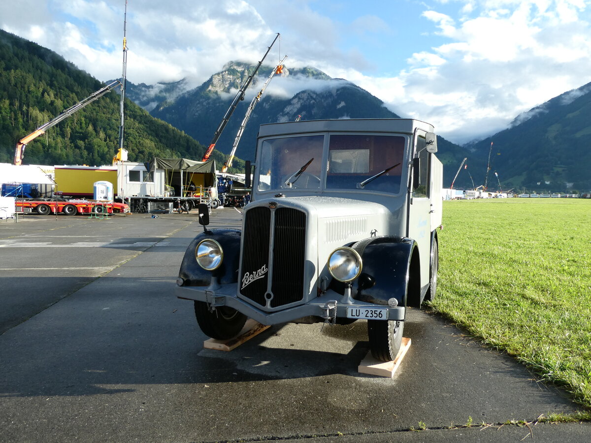 (237'457) - Berna - LU 2356 - am 24. Juni 2022 in Interlaken, Flugplatz