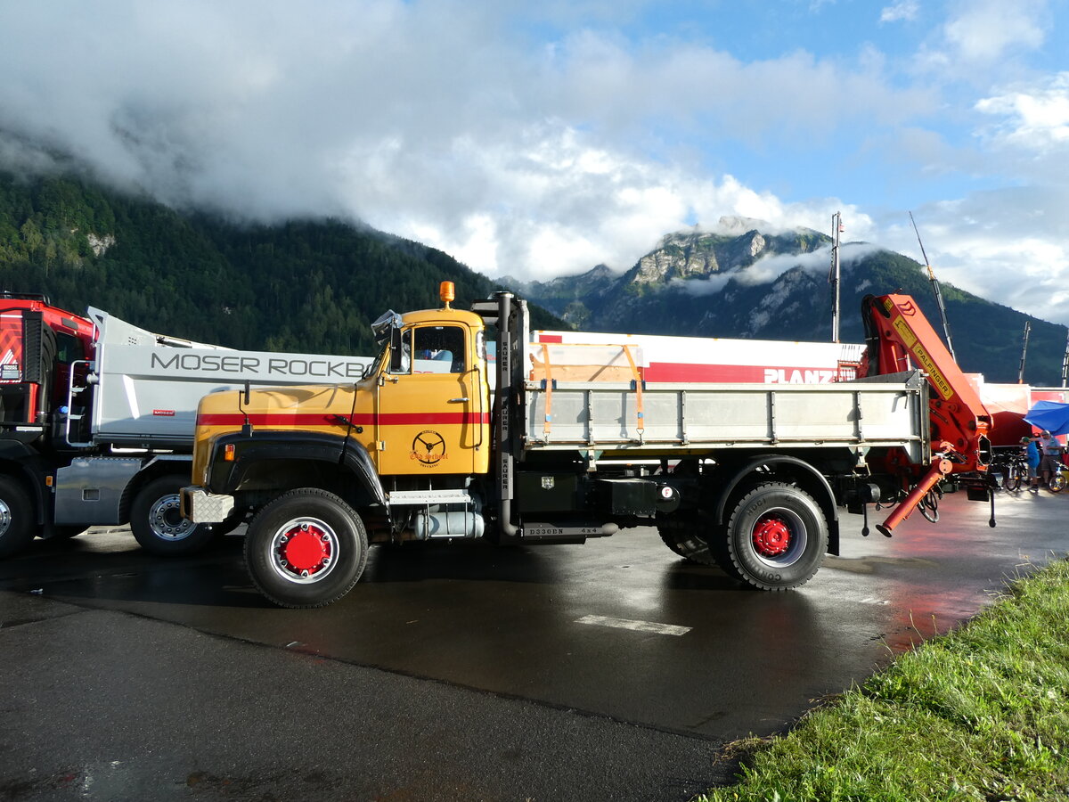 (237'460) - Saurer - VS 28'303 - am 24. Juni 2022 in Interlaken, Flugplatz