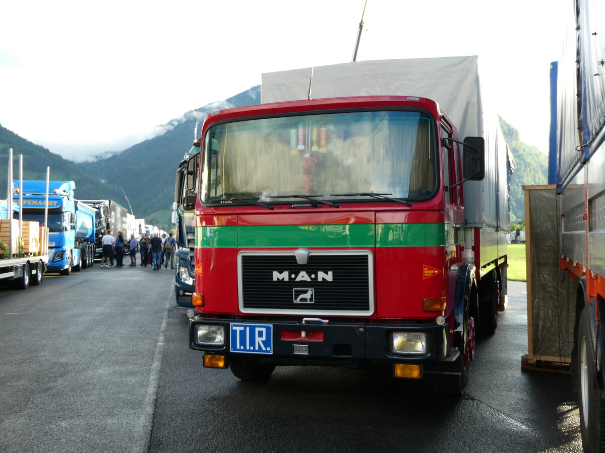 (237'465) - Zb�ren, Konolfingen - MAN am 24. Juni 2022 in Interlaken, Flugplatz