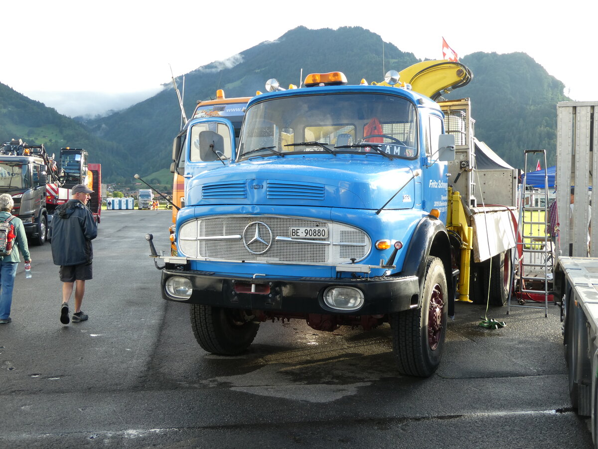 (237'469) - Schnegg, Oberbottigen - Nr. 5/BE 90'880 - Mercedes am 24. Juni 2022 in Interlaken, Flugplatz