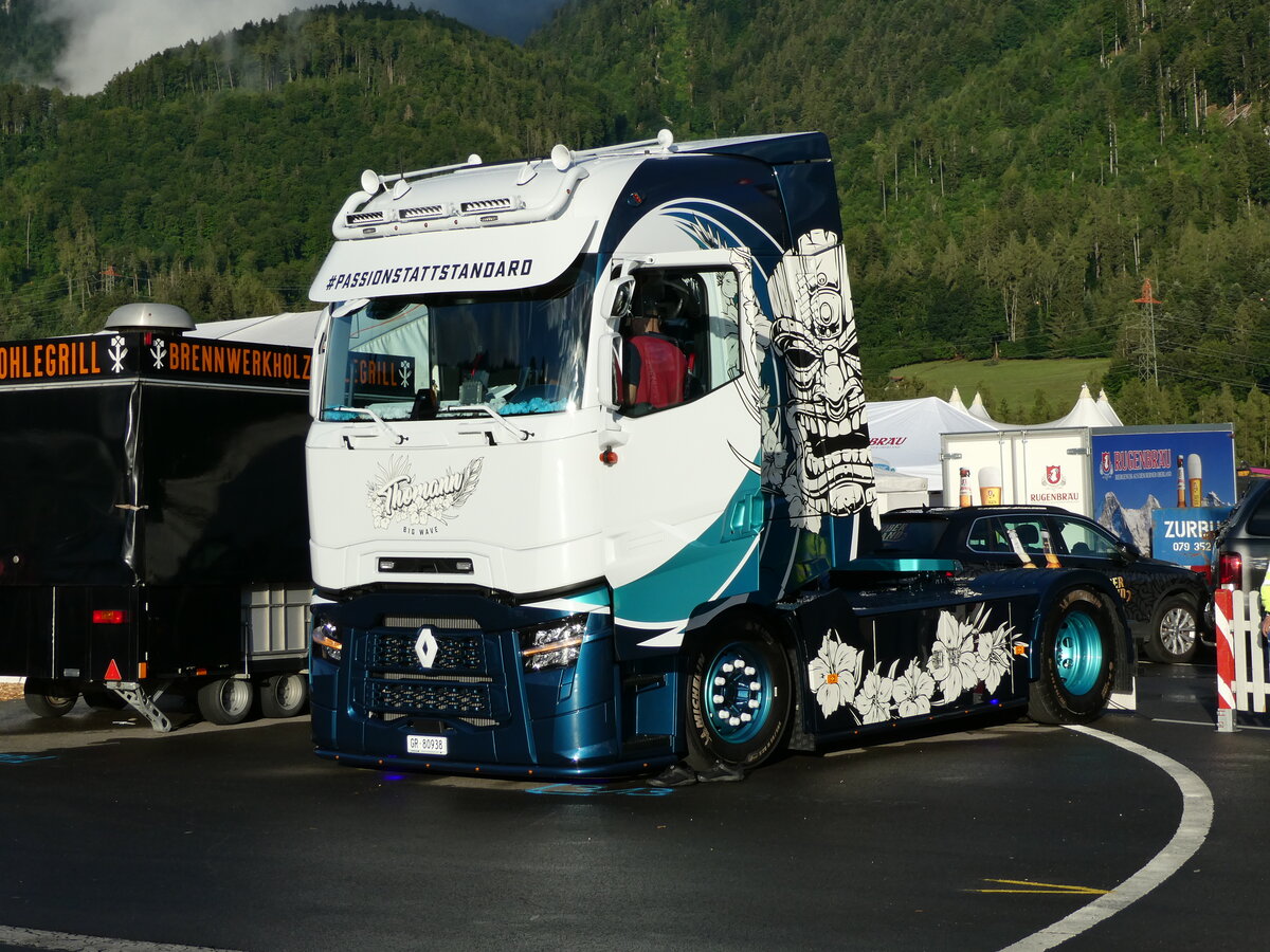 (237'475) - Thomann, Chur - GR 80'938 - Renault am 24. Juni 2022 in Interlaken, Flugplatz