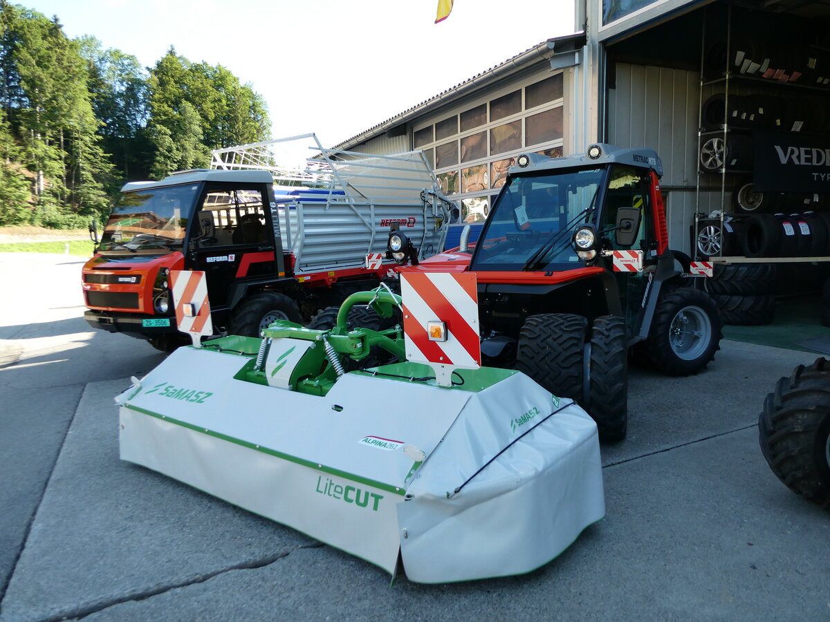 (237'825) - Reform-Metrac - ZG 3574 - am 3. Juli 2022 in Teuffenthal, Garage Moser