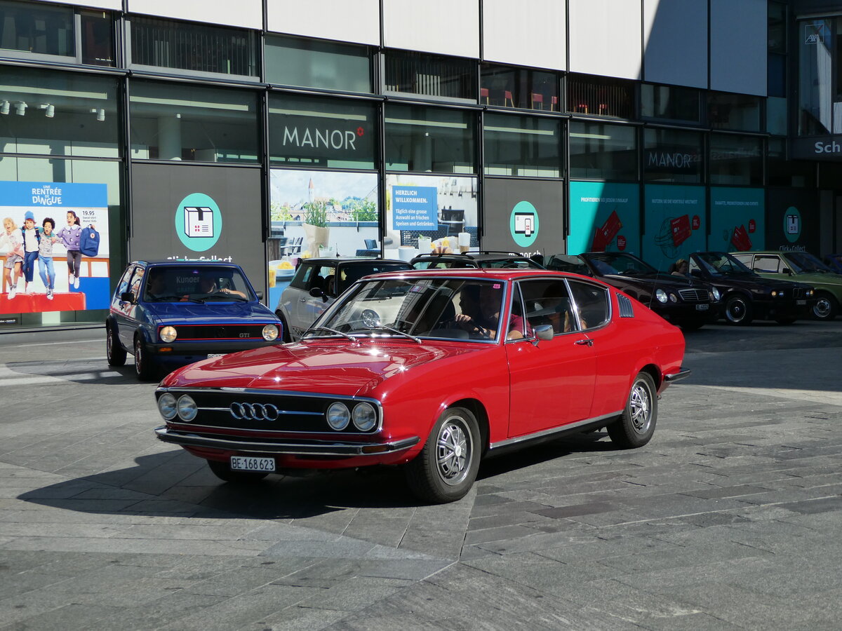 (238'972) - Audi - BE 168'623 - am 9. August 2022 in Thun, Aarefeldplatz