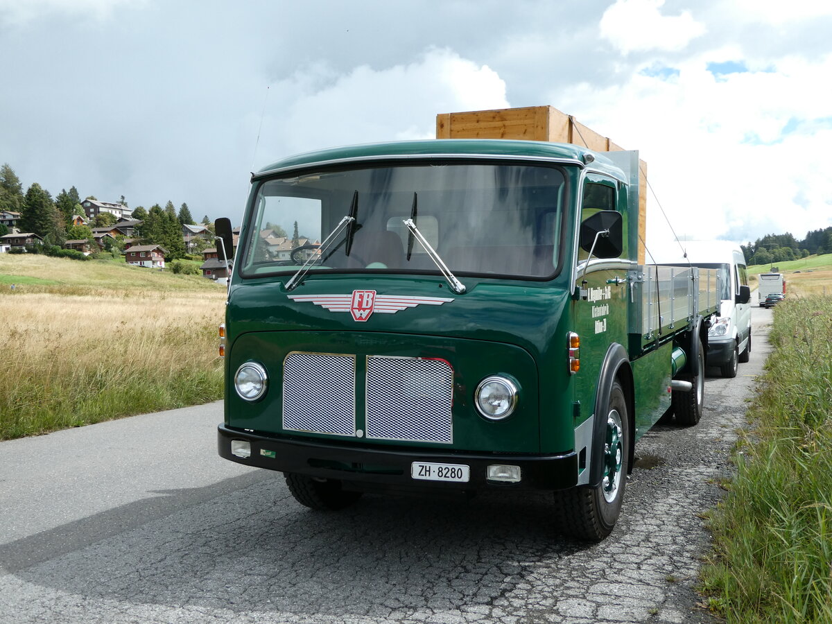 (239'219) - Wegm�ller, Attikon - ZH 8280 - FBW am 20. August 2022 in Wildhaus, Munzenriet