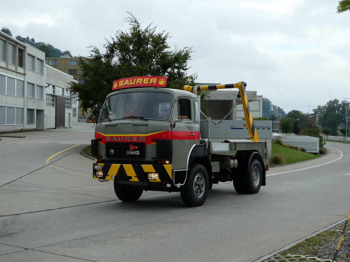 (239'524) - Saurer - TI 78'334 - am 27. August 2022 in Oberkirch, CAMPUS Sursee