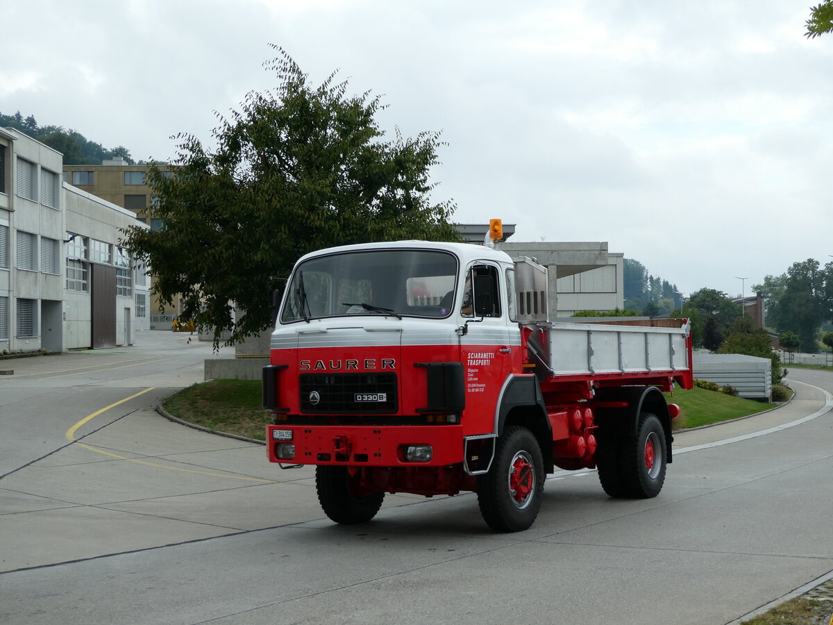 (239'526) - Sciaranetti, Personico - TI 304'159 - Saurer am 27. August 2022 in Oberkirch, CAMPUS Sursee