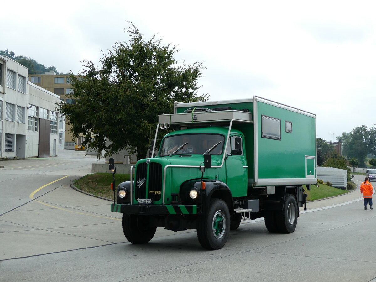 (239'532) - Saurer - SG 452'875 - am 27. August 2022 in Oberkirch, CAMPUS Sursee
