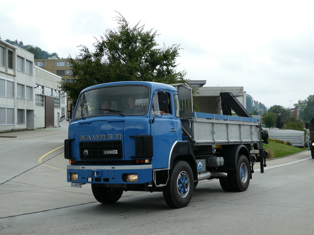 (239'556) - Saurer - SG 468'798 - am 27. August 2022 in Oberkirch, CAMPUS Sursee 
