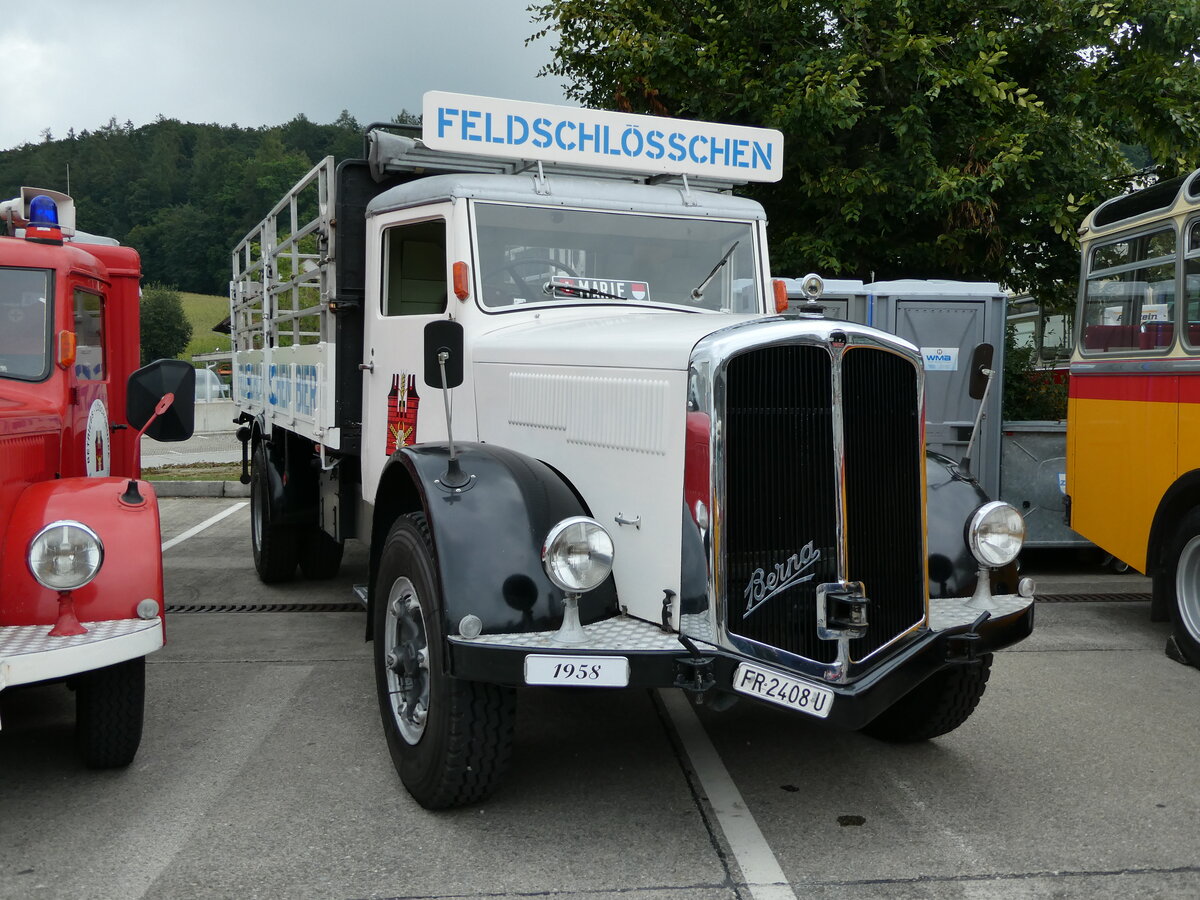 (239'638) - Feldschl�sschen, Rheinfelden - FR 2408 U - Berna am 27. August 2022 in Oberkirch, CAMPUS Sursee