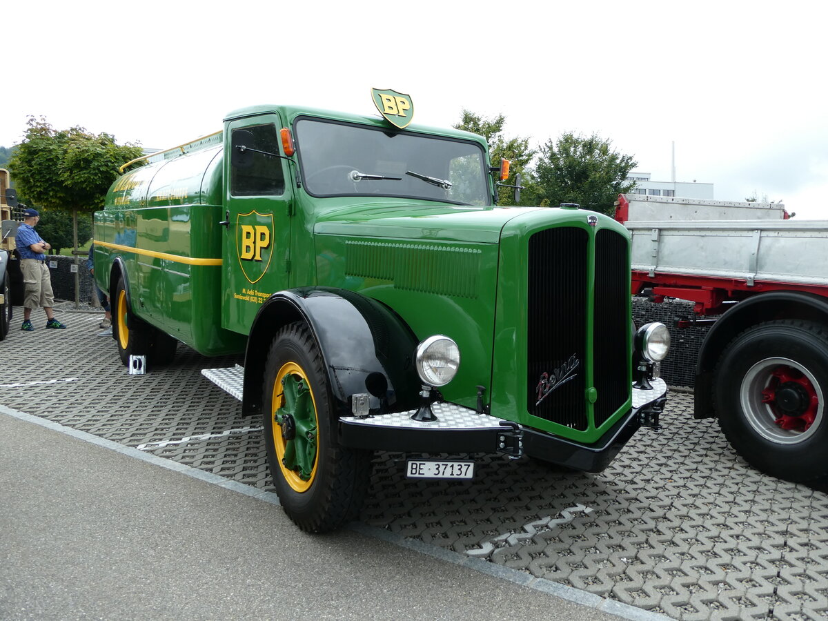 (239'643) - Aebi, Sumiswald - BE 37'137 - Berna am 27. August 2022 in Oberkirch, CAMPUS Sursee