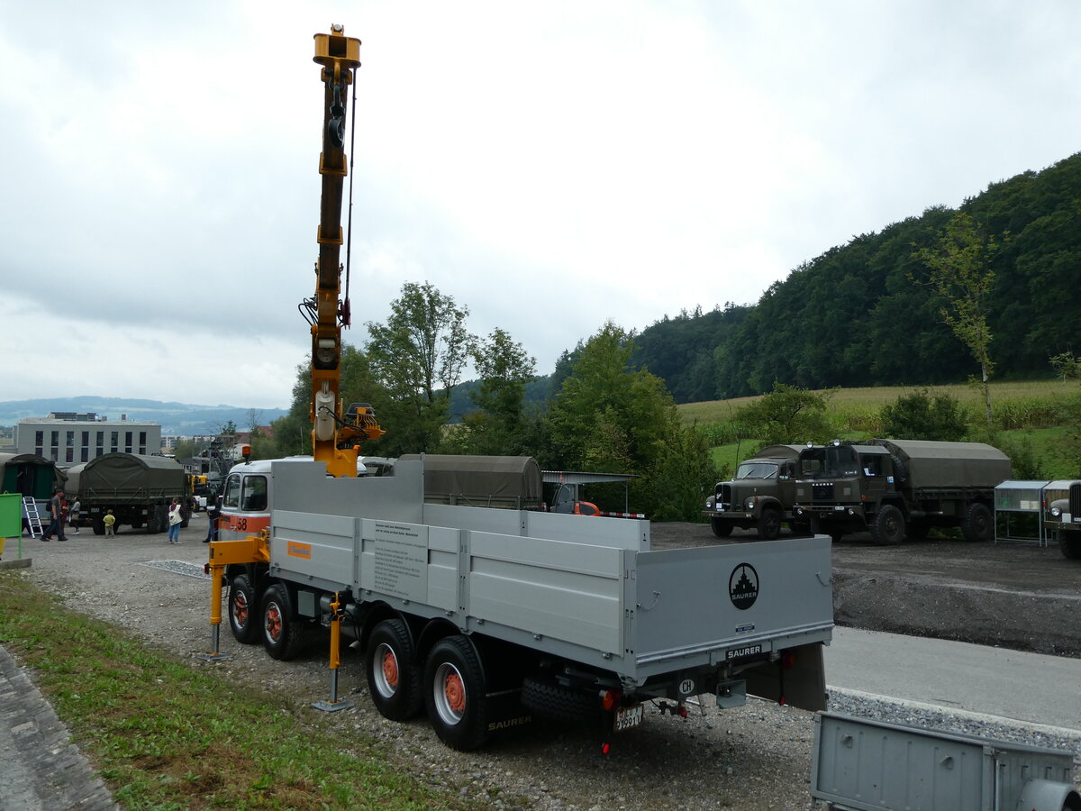(239'657) - Zumb�hl, Littau - Nr. 58/LU 91'991 U - Saurer am 27. August 2022 in Oberkirch, CAMPUS Sursee