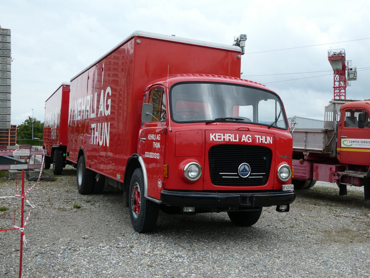 (239'667) - Kehrli, Thun - Nr. 15/BE 620'546 - Saurer am 27. August 2022 in Oberkirch, CAMPUS Sursee
