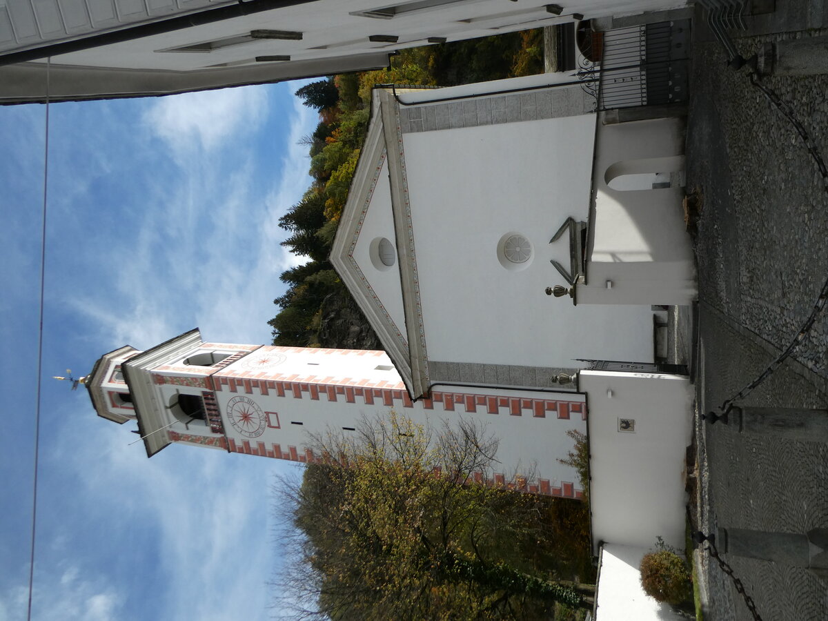 (241'207) - Kirche Comunit� Evangelica Riformata am 13. Oktober 2022 in Poschiavo