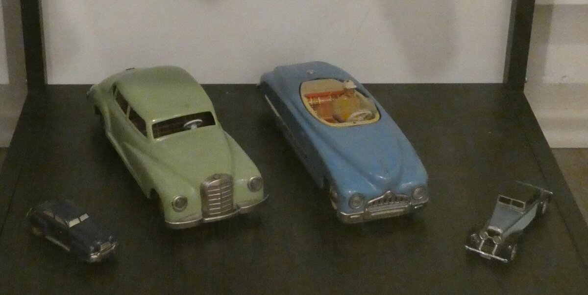 (241'519) - Modellautos am 18. Oktober 2022 in Spiez, Spielzeugmuseum