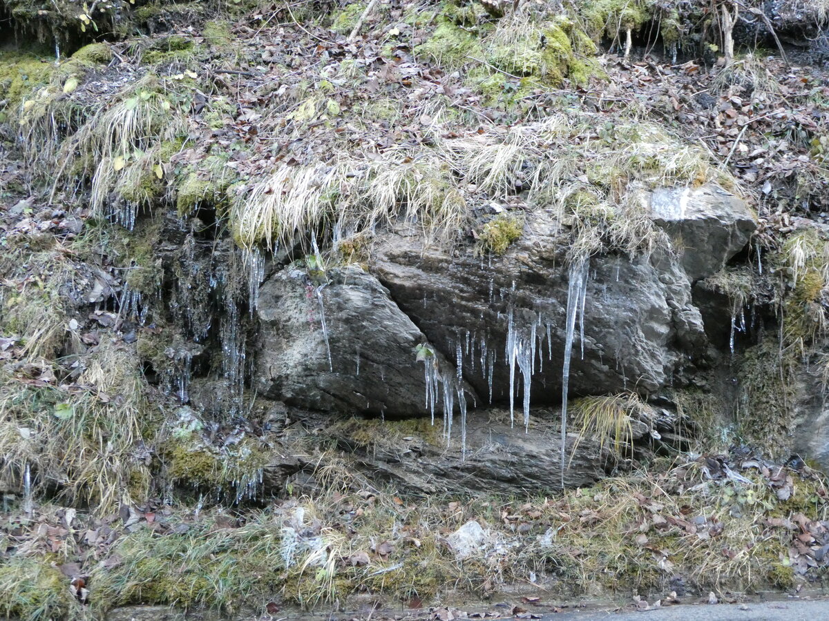 (243'631) - Eiszapfen am 8. Dezember 2022 bei Riemenstalden