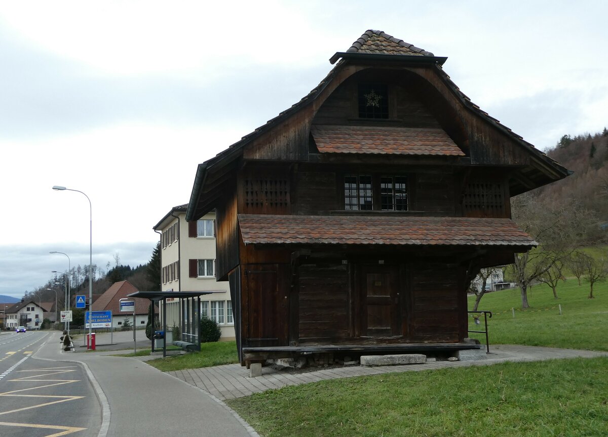 (245'774) - Alter Spycher am 3. Februar 2023 in Wikon