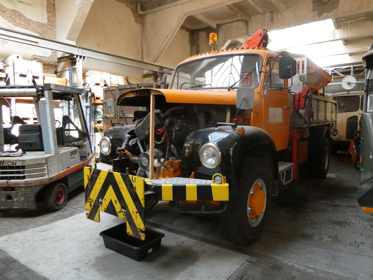 (247'364) - Stadt Arbon - Nr. 16 - Saurer am 17. M�rz 2023 in Arbon, Saurermuseum Depot