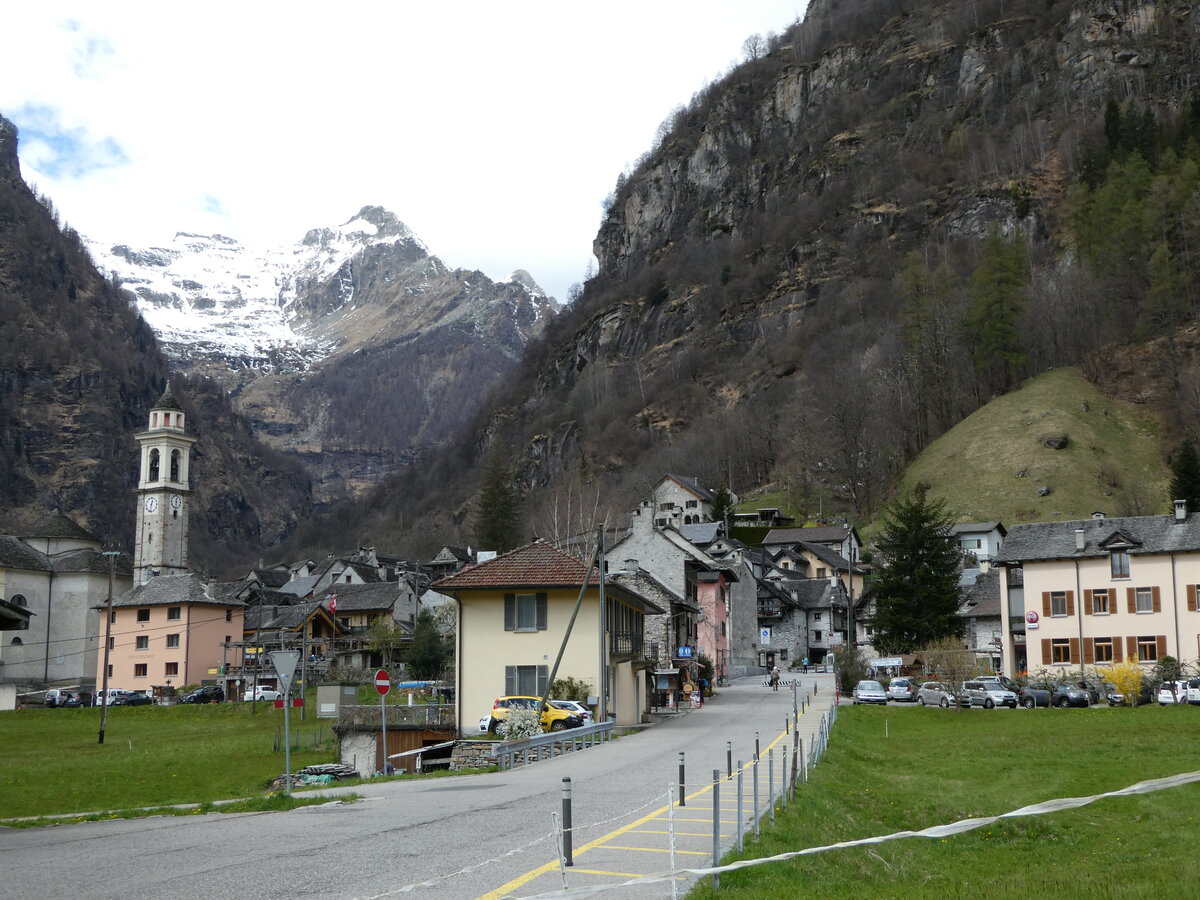 (248'704) - Sonogno am 16. April 2023 im Verzascatal