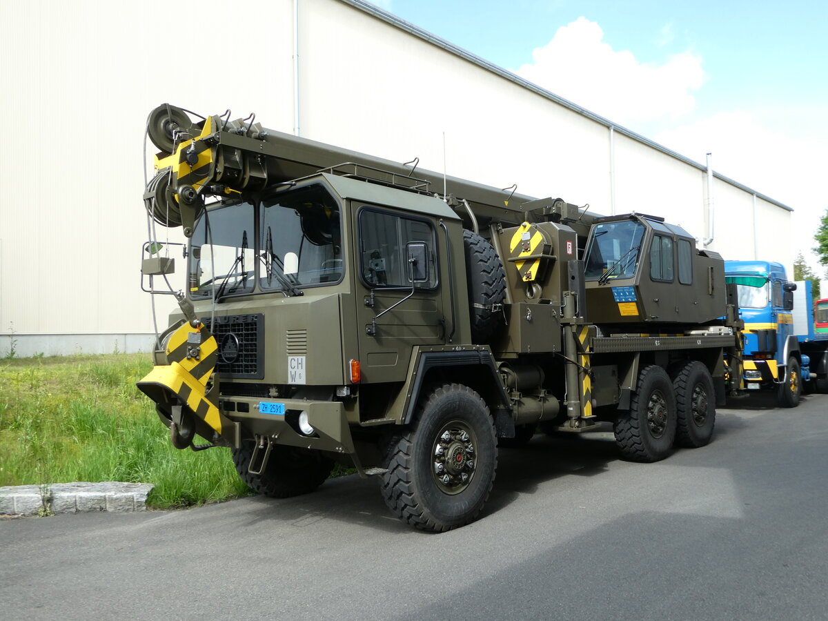 (249'735) - Saurer - ZH 2591 - am 6. Mai 2023 in Attikon, Wegm�ller