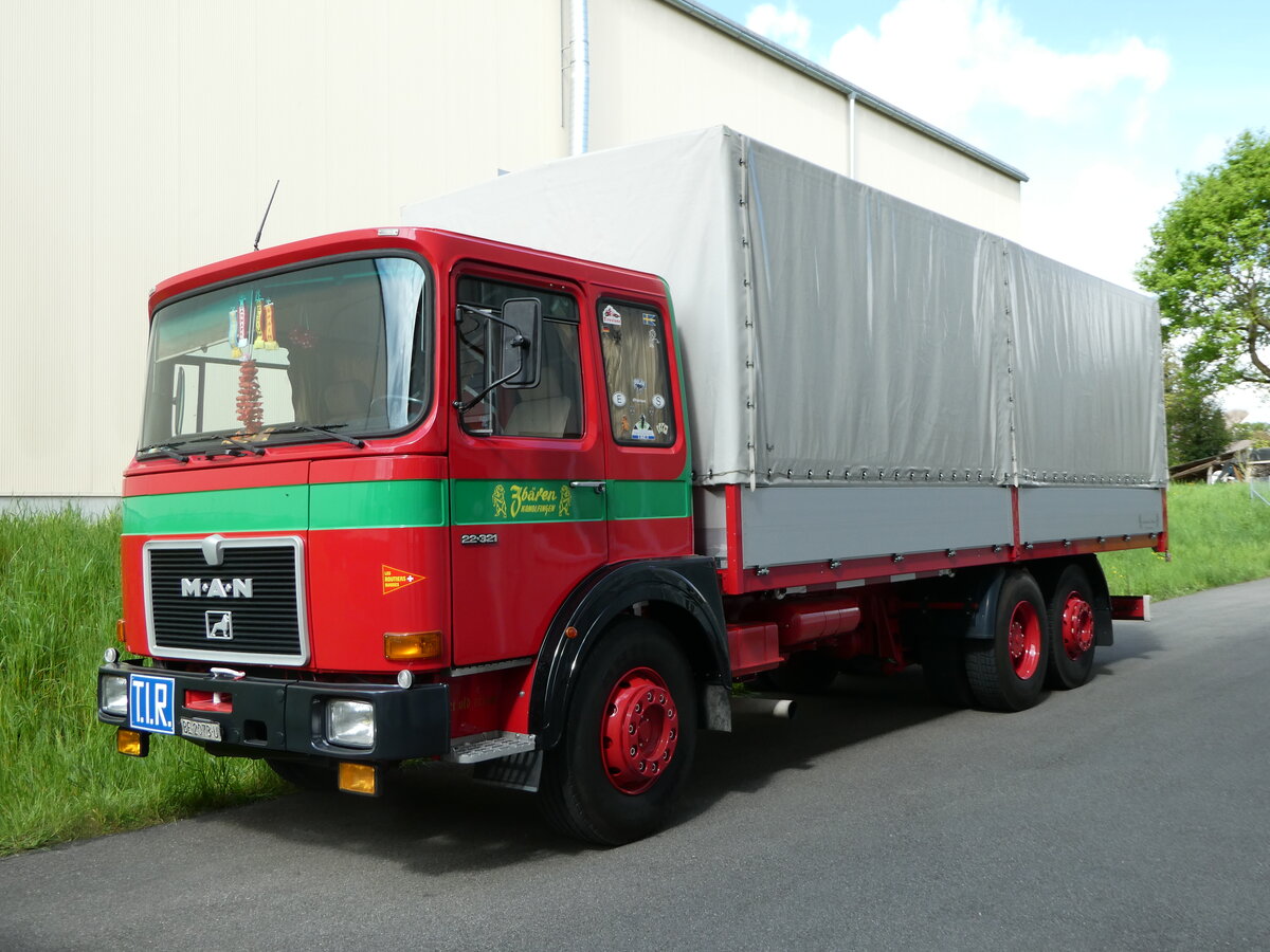 (249'736) - Zb�ren, Konolfingen - BE 2073 U - MAN am 6. Mai 2023 in Attikon, Wegm�ller