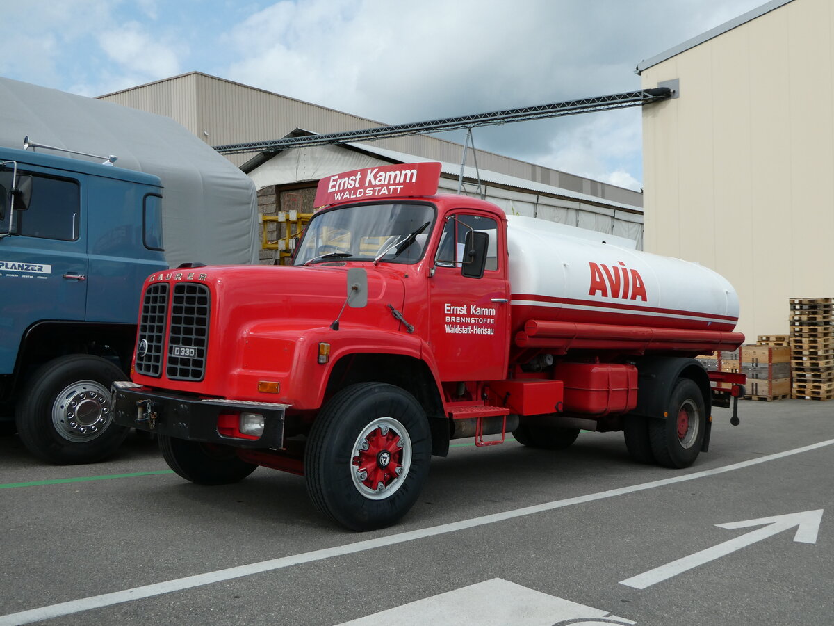(249'746) - Kamm, Waldstatt - Saurer am 6. Mai 2023 in Attikon, Wegm�ller