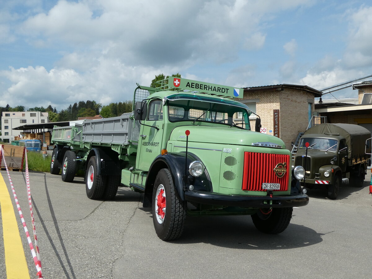 (249'765) - Aeberhardt, Illnau - Nr. 1/ZH 82'558 - Volvo am 6. Mai 2023 in Attikon, Wegm�ller