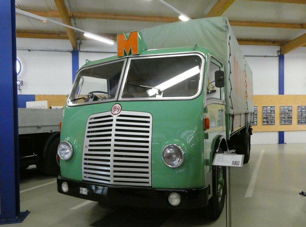 (250'344) - Migros, Z�rich - FBW am 21. Mai 2023 in Wetzikon, FBW-Museum