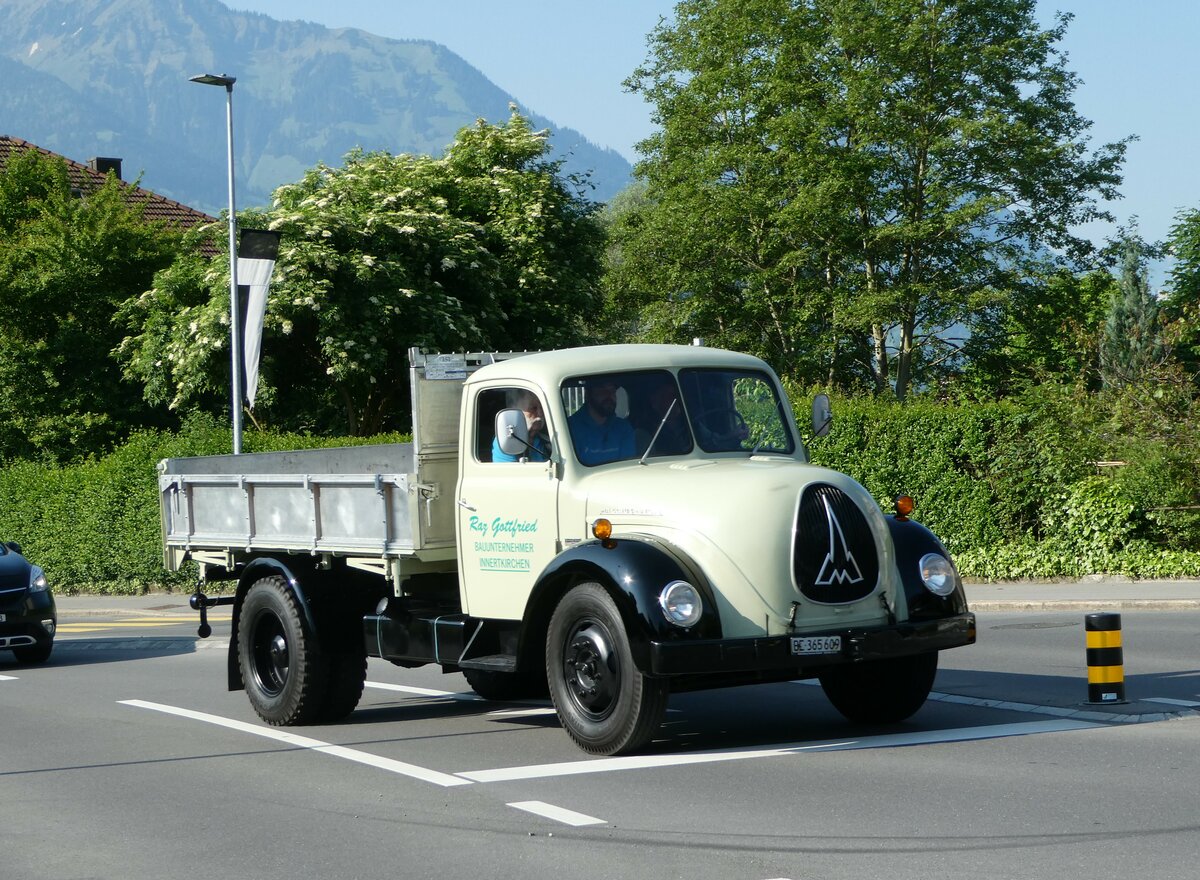 (250'489) - Raz, Innertkirchen - BE 365'609 - Magirus-Deutz am 27. Mai 2023 in Sarnen, OiO