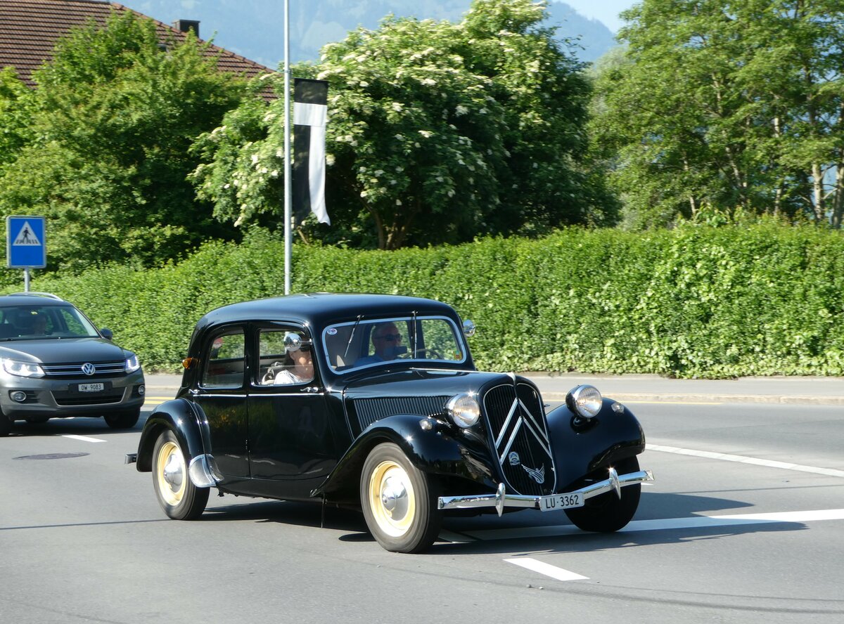 (250'503) - Citro�n - LU 3362 - am 27. Mai 2023 in Sarnen, OiO